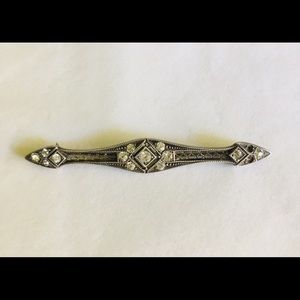 Vintage Sterling Silver Brooch